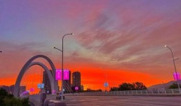 朝陽天空成驚艷,驚艷瞬間，定格美好